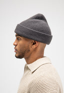 Army Wool Hook Beanie | Agatha Grey