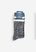Rowe Slub Stripe Sock | Alaska Blue