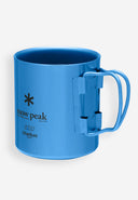 Snow Peak - Titanium Dubbelwandige Beker Blauw | var