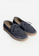 Posa Boat Loafer X Butcher | Alaska Blue