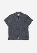 Alex Resort Embro Shirt SS | Alaska Blue