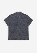 Alex Resort Embro Shirt SS | Alaska Blue