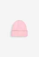 Army Wool Hook Beanie | Flamingo Pink