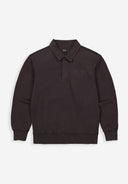 Curl Sweat Polo | Topaz Brown