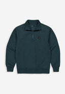 Army Sweat Half Zip | Dk. Spruce Green