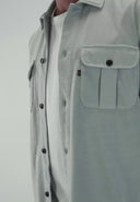 Phil Jersey Overshirt | Inari Green