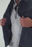 Dan Ripstop Overshirt | Alaska Blue