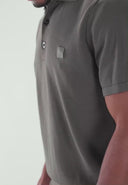 Clifden Co Polo SS | Dk. Granite Green
