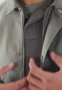 Carlos Flight Bomber | Dk. Granite Green
