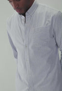 Aidan Streifenhemd | Horizon Blue