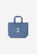 Butcher Denim Tote | Medium Aged