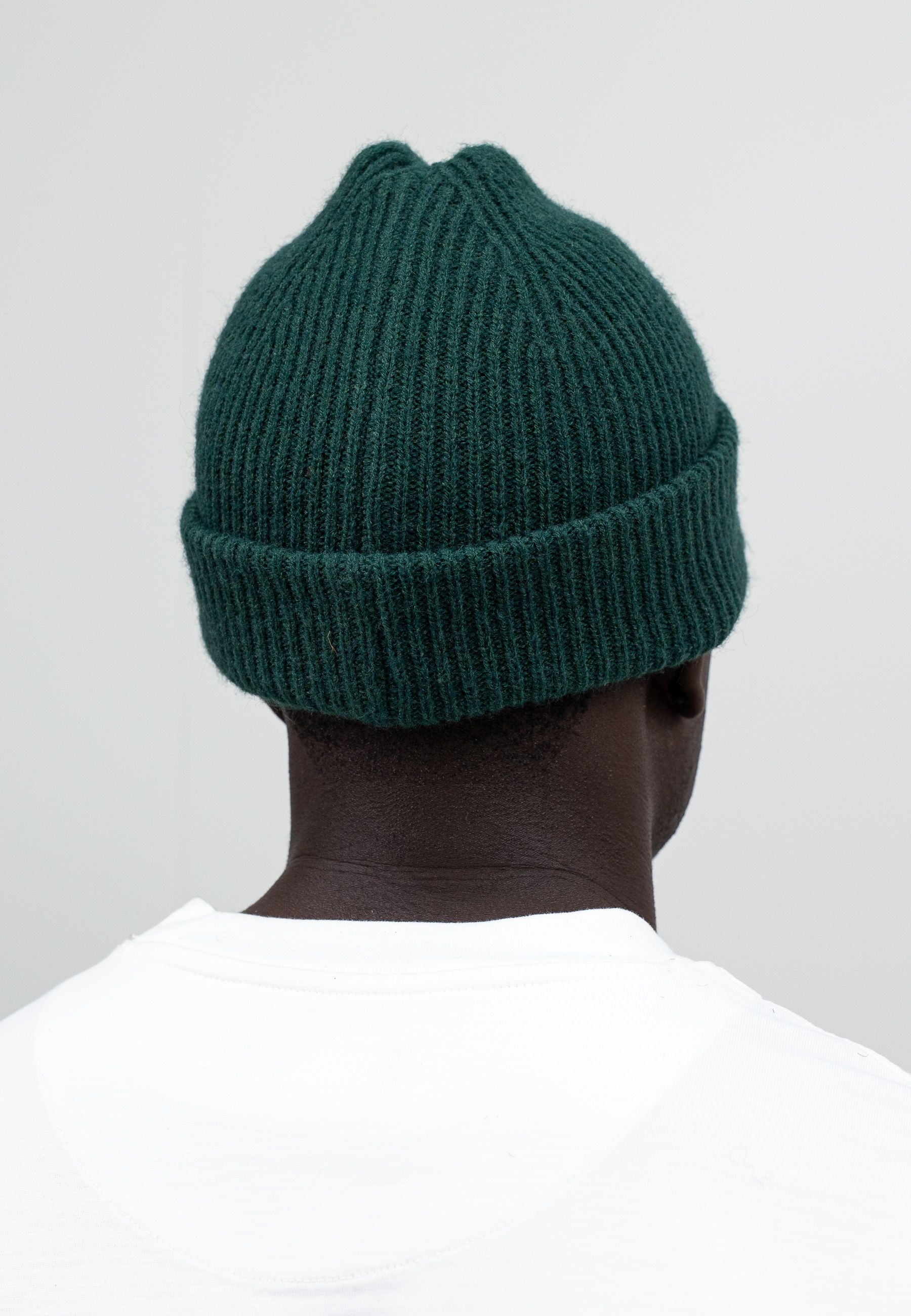 Army Wool Hook Beanie