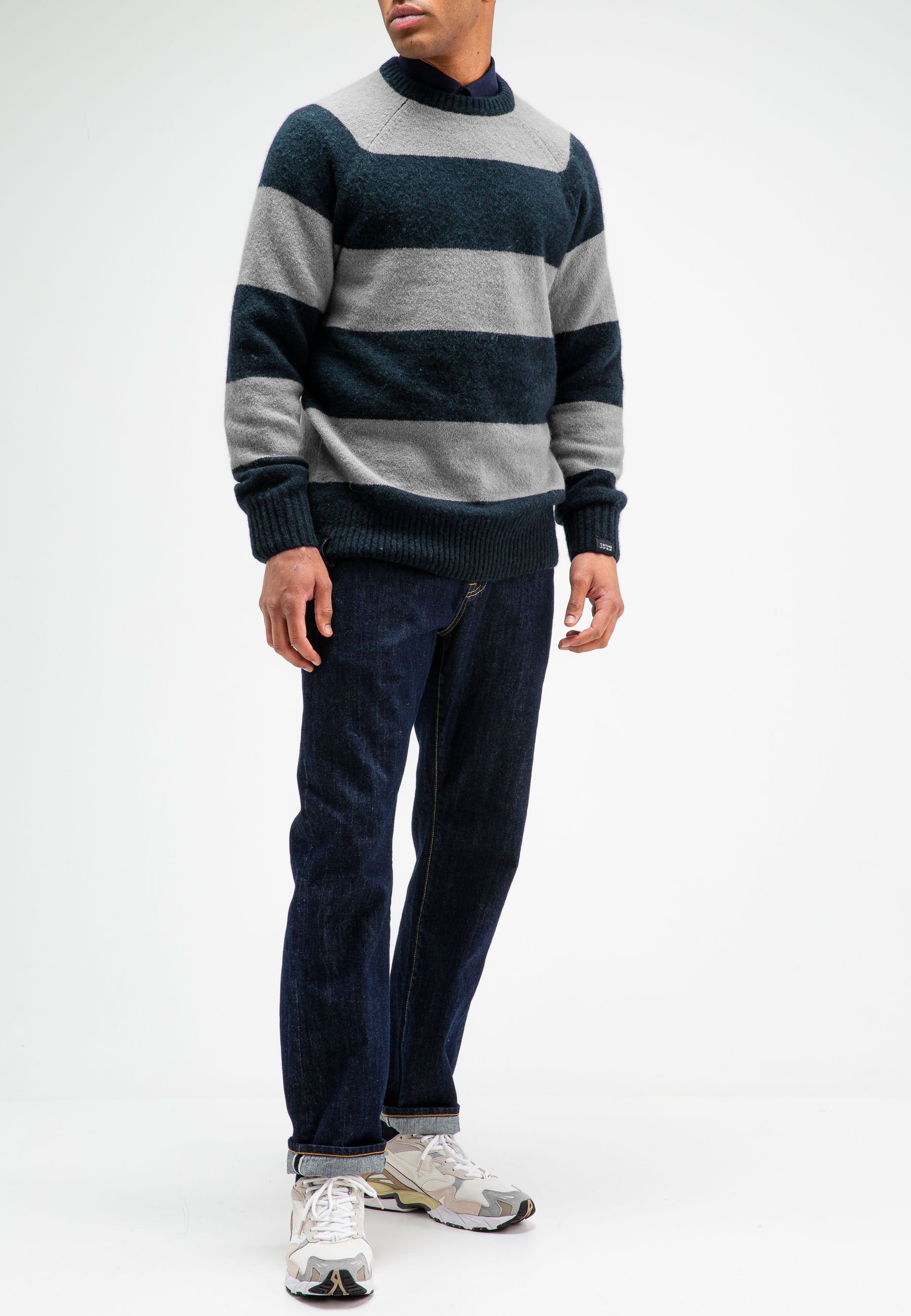 Edmund Stripe Crew