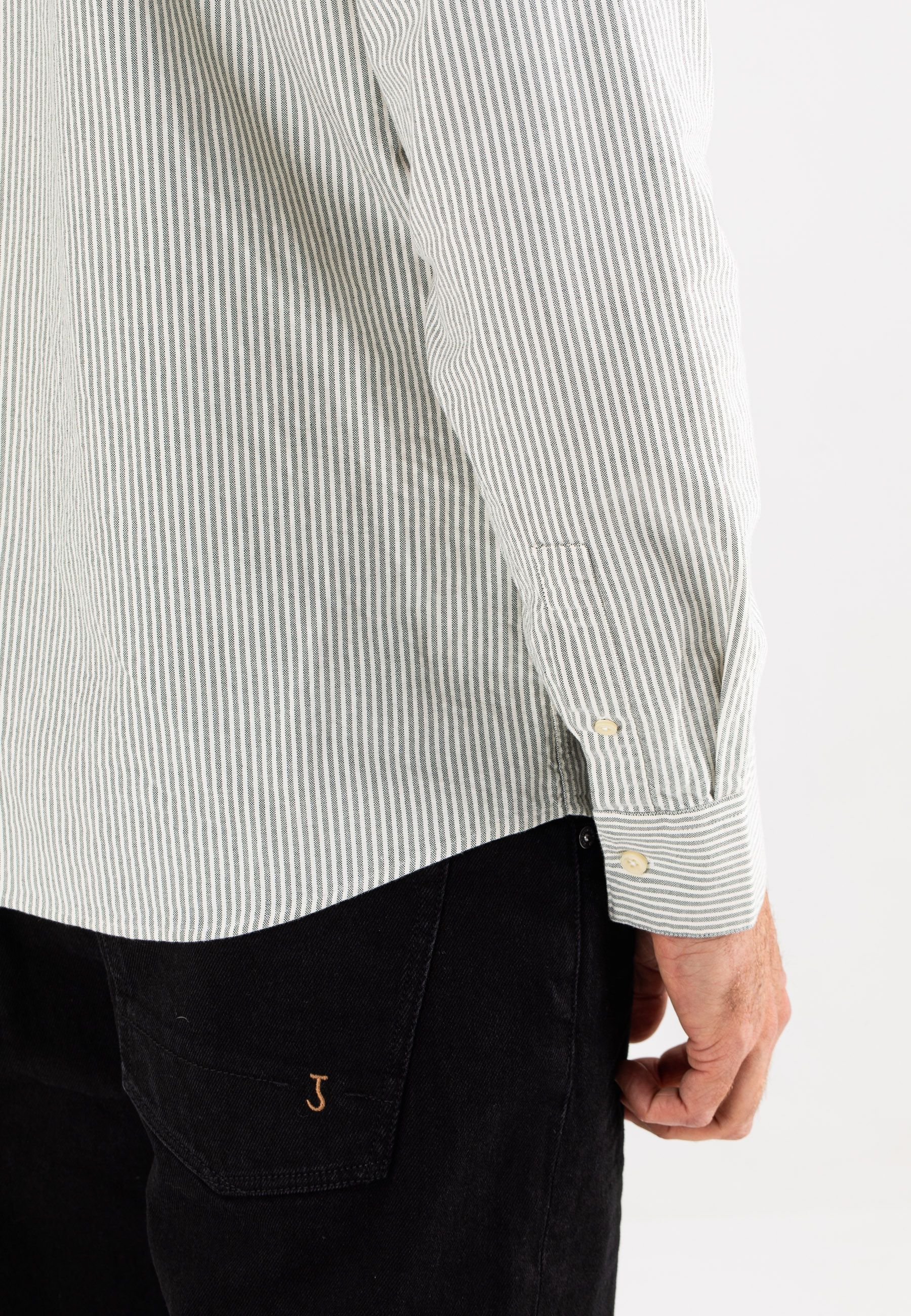 Aidan Oxford Stripe Shirt