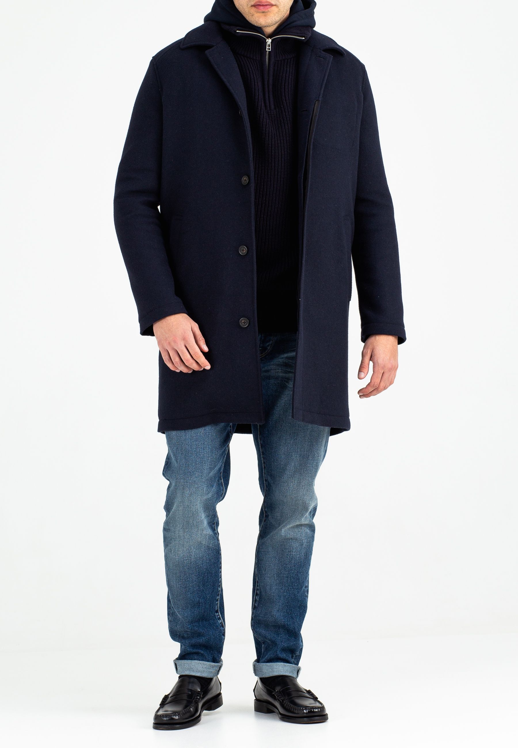 Albin Wool Trench