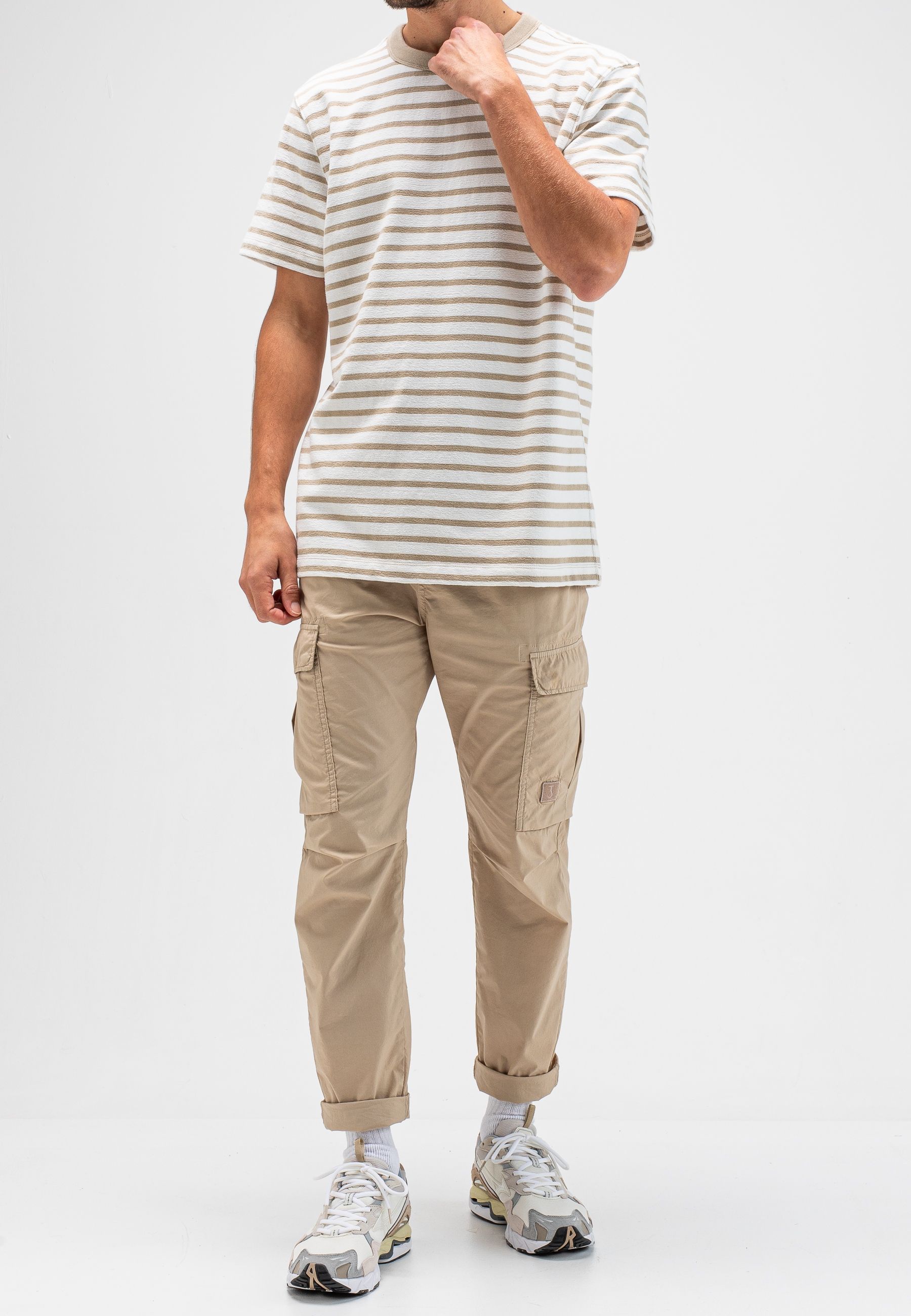 Gaspard Loose Stripe Tee