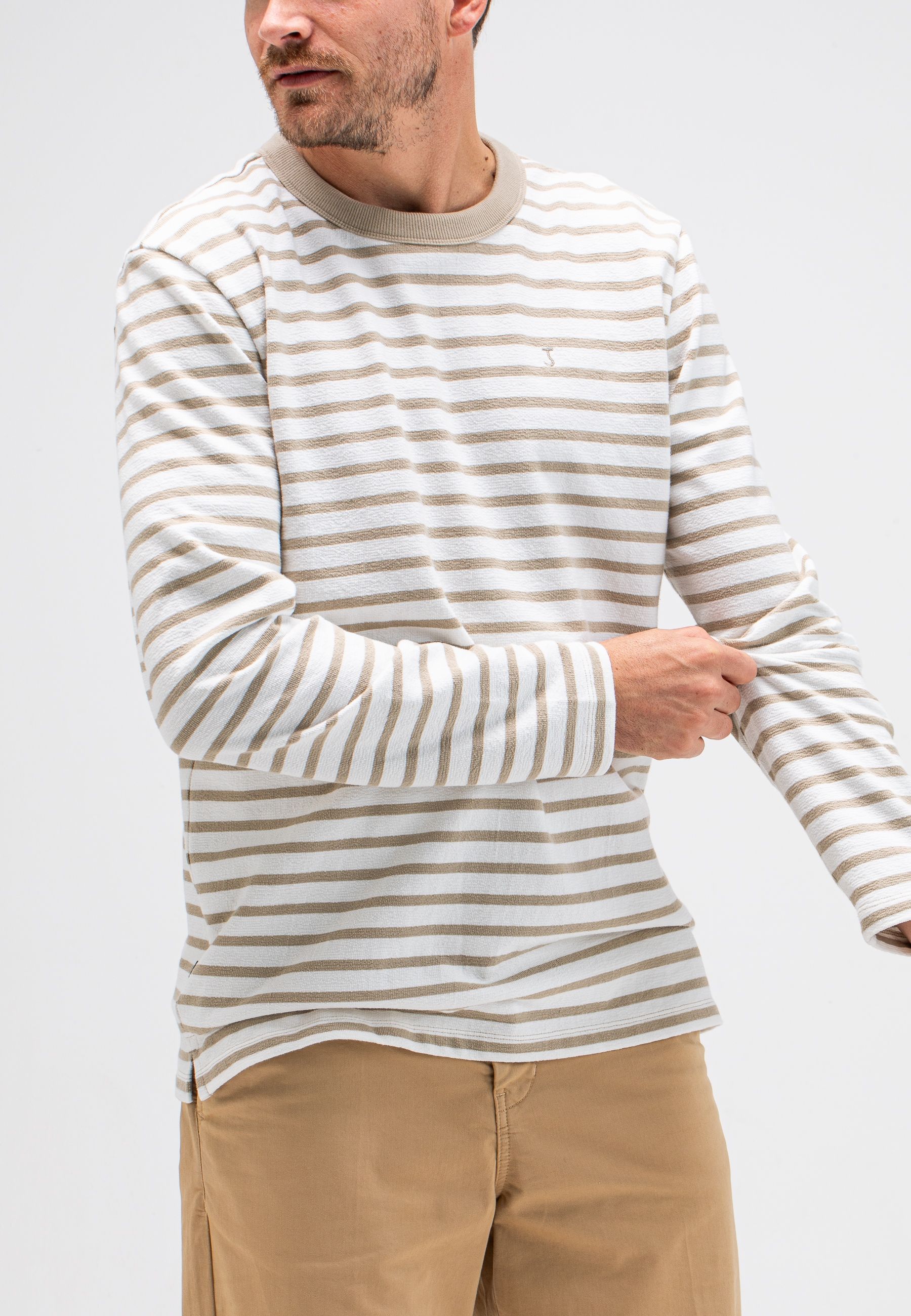 Gaspard Stripe Crew