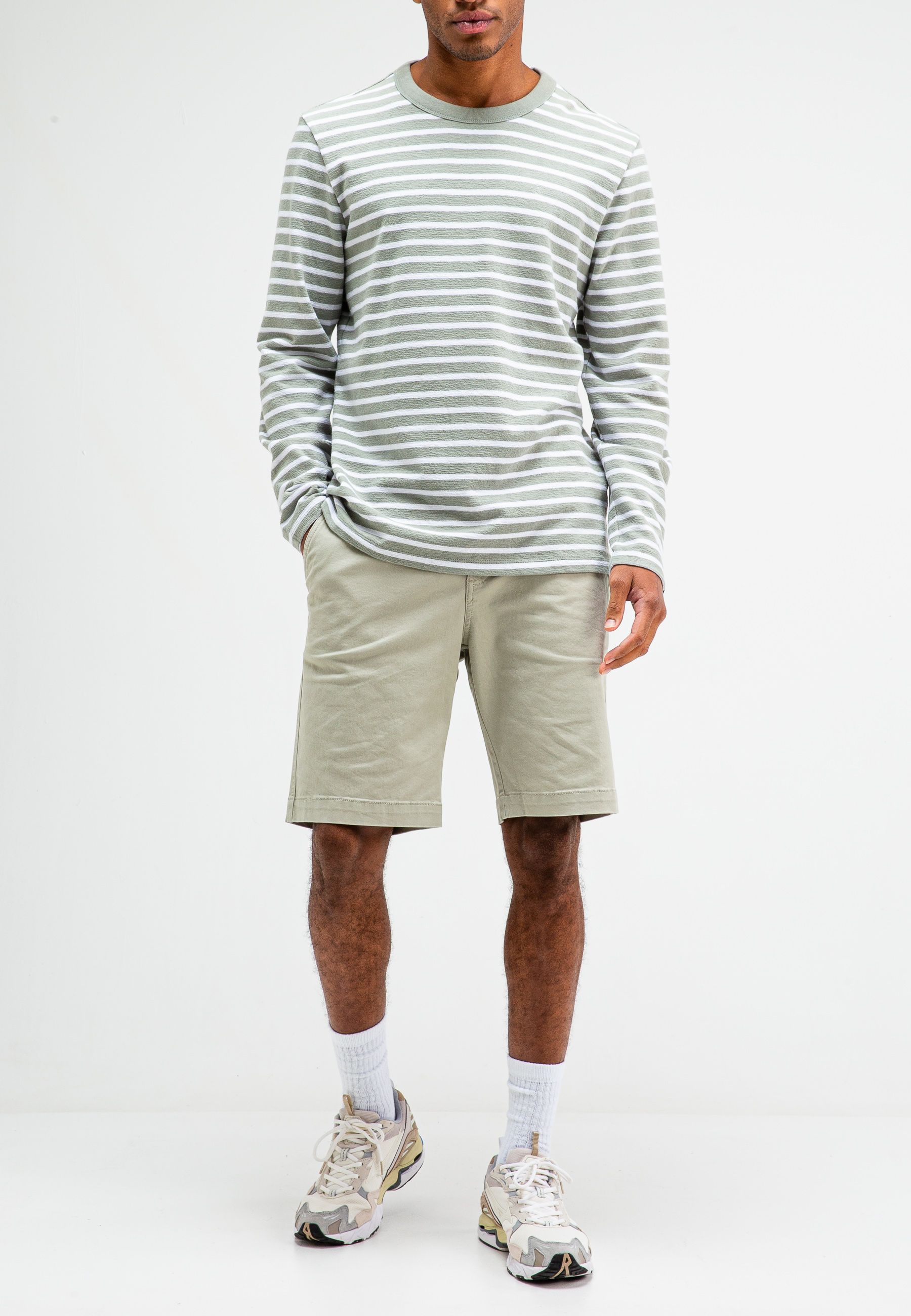 Gaspard Stripe Crew