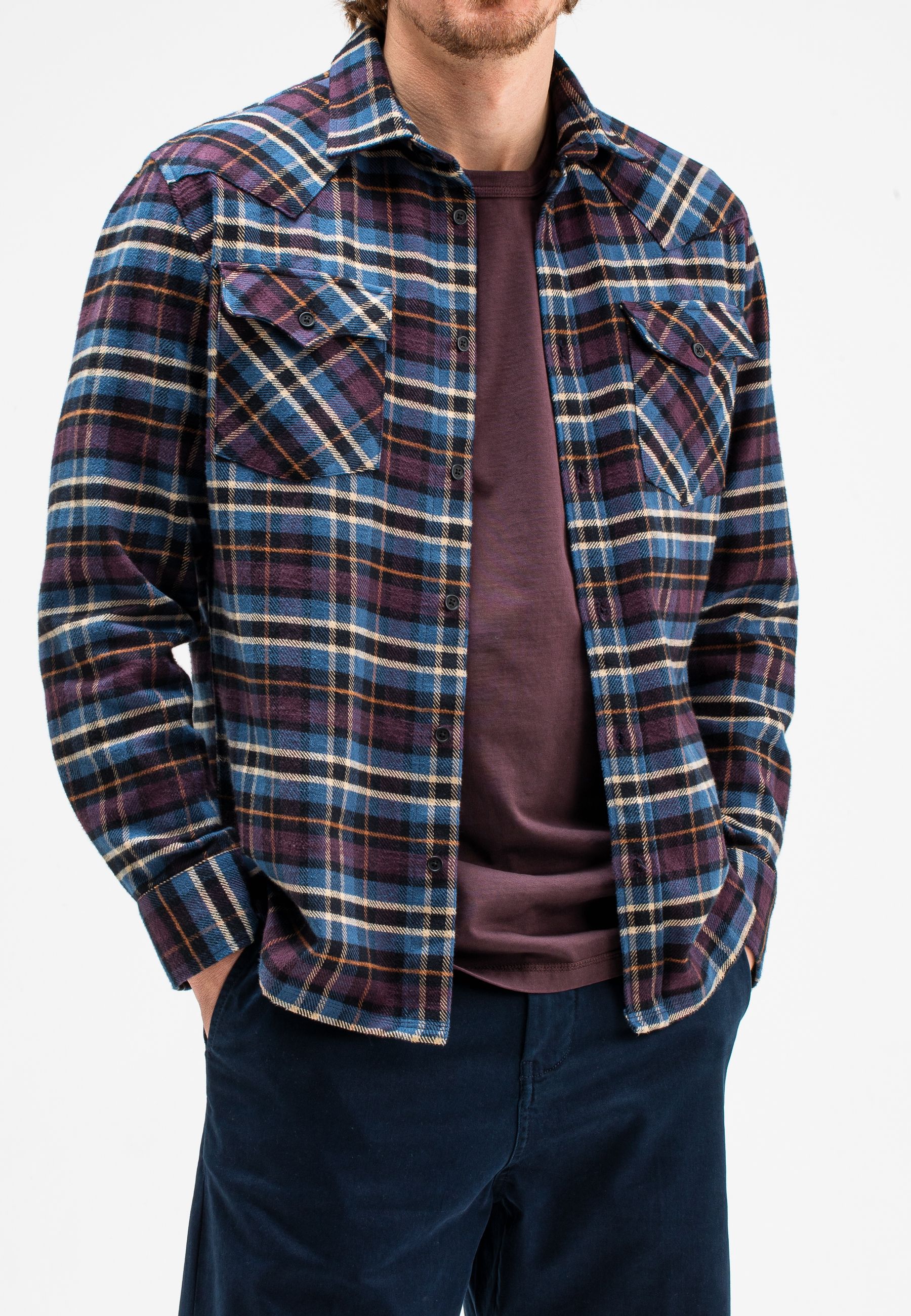 Lanton Western Check Shirt