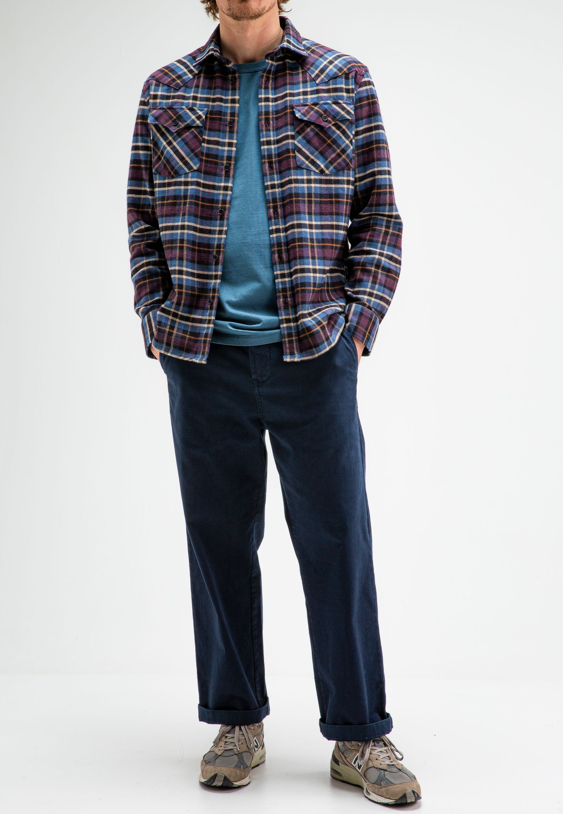 Lanton Western Check Shirt