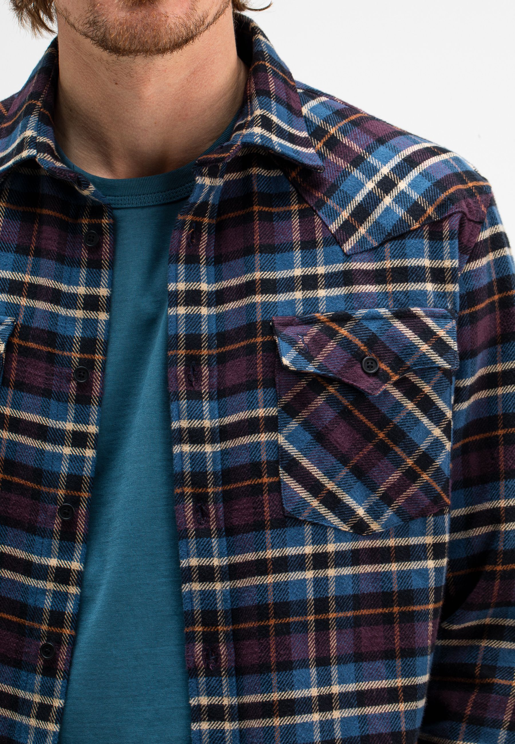 Lanton Western Check Shirt