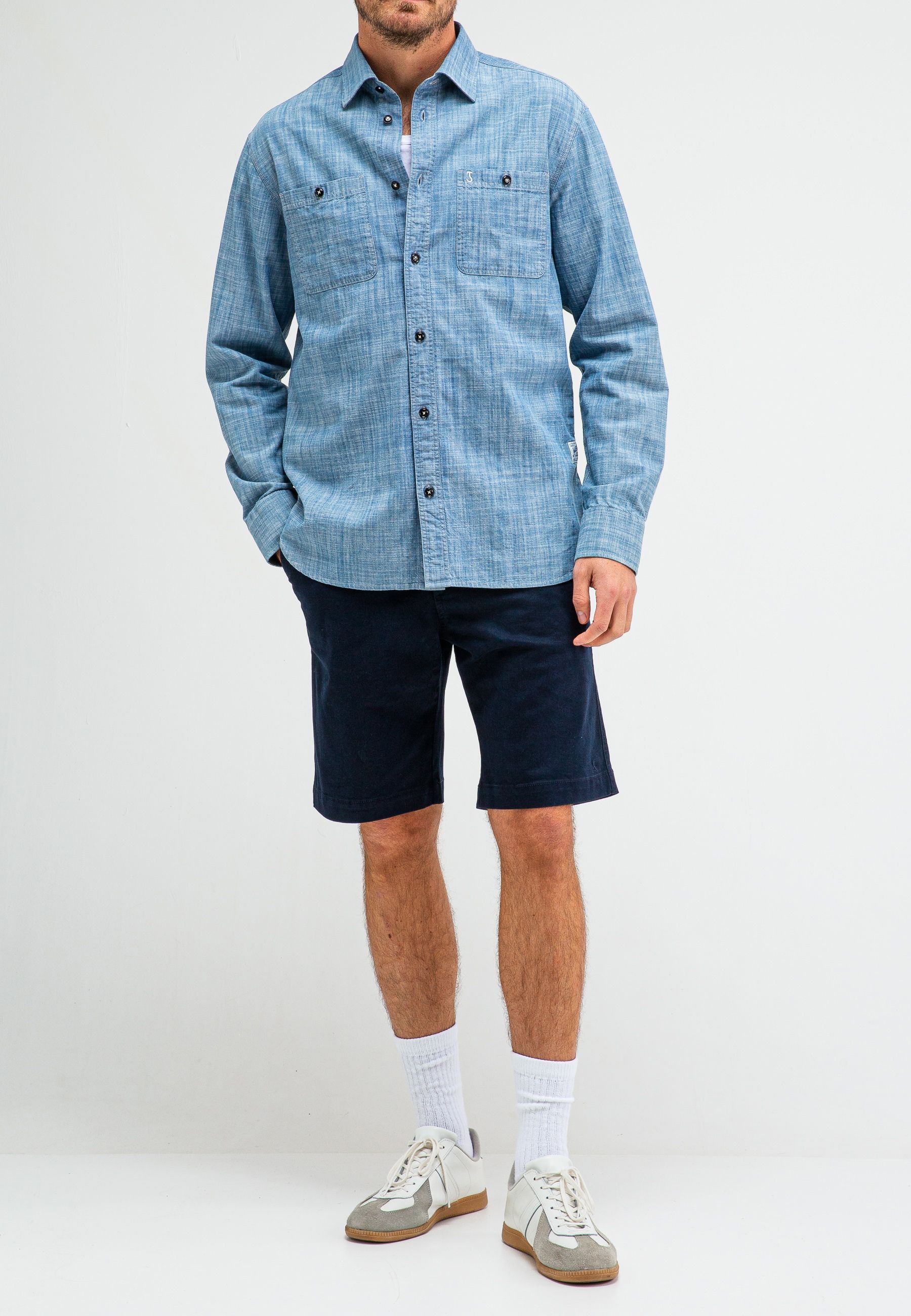 Aidan Worker Chambray Shirt