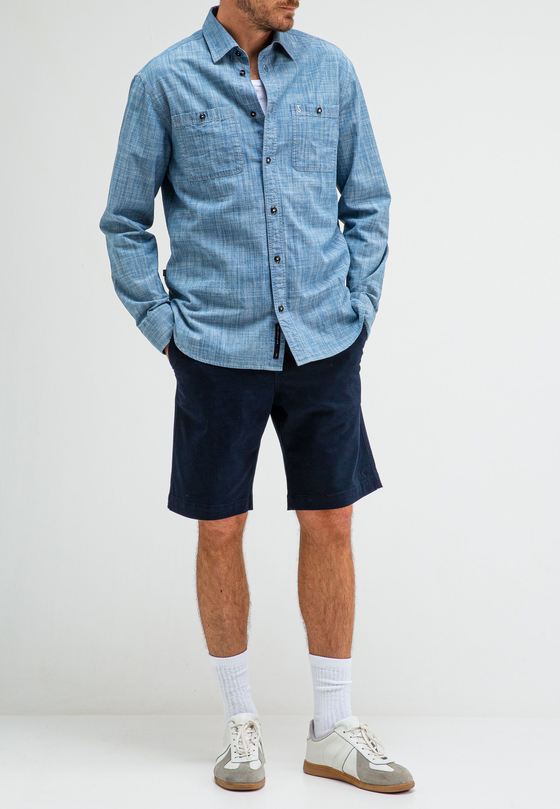 Aidan Worker Chambray Shirt