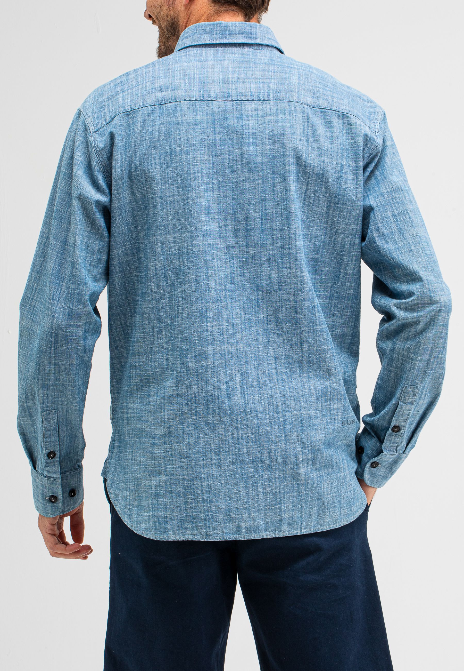 Aidan Worker Chambray Shirt