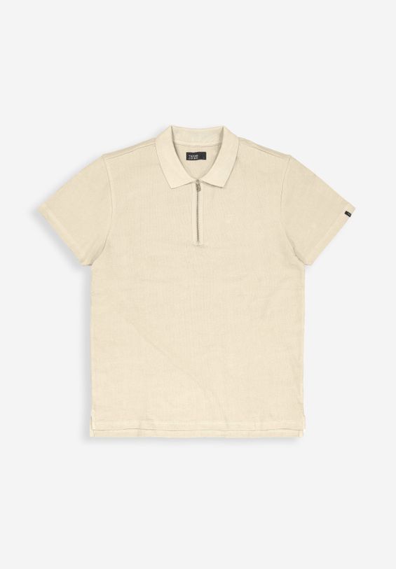 Adrien Loose Zip Polo