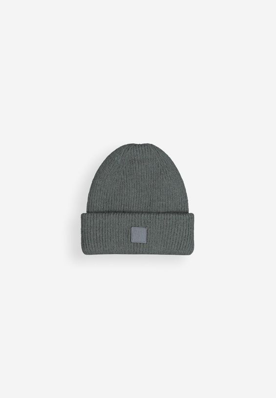 Army Wool Hook Beanie