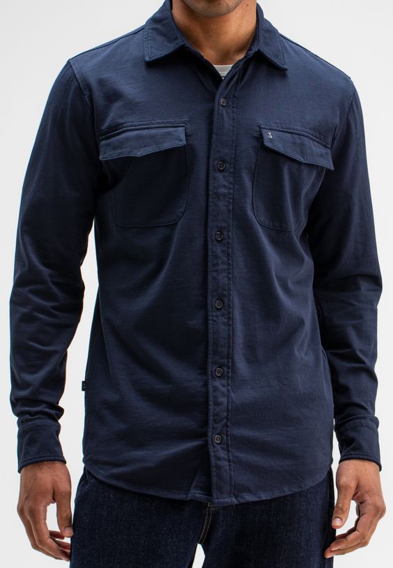 Finn Pocket Jersey Overshirt